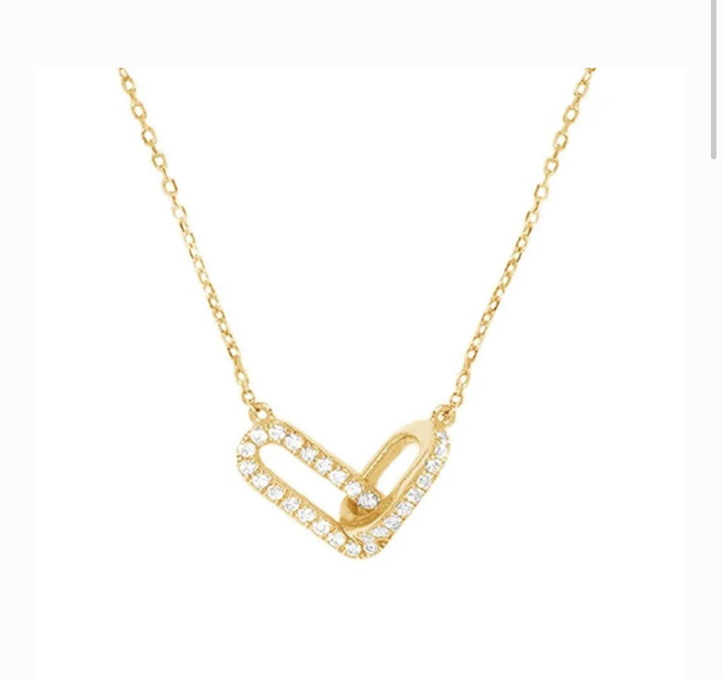 Shape link necklace