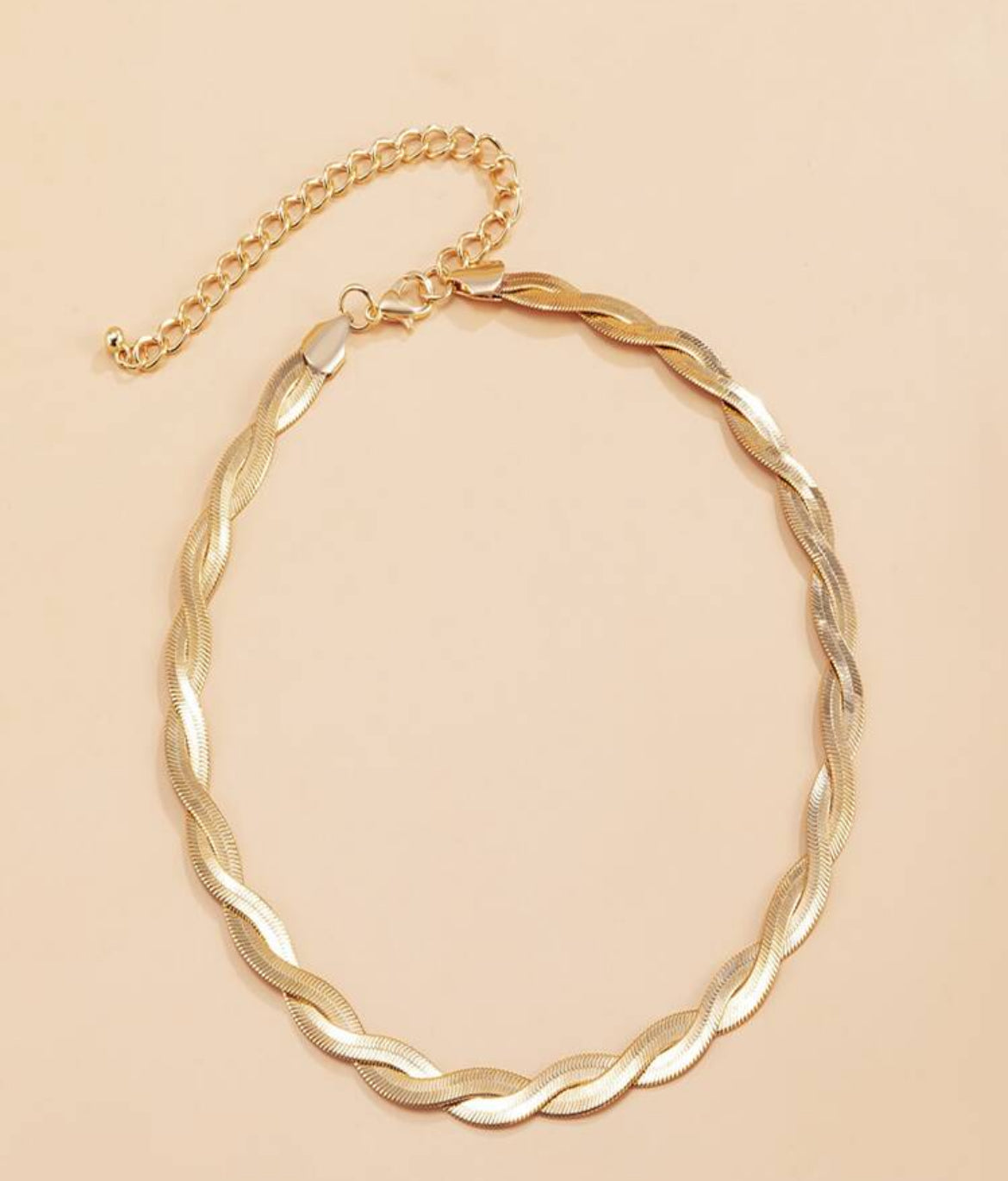 Golden Twist Necklace