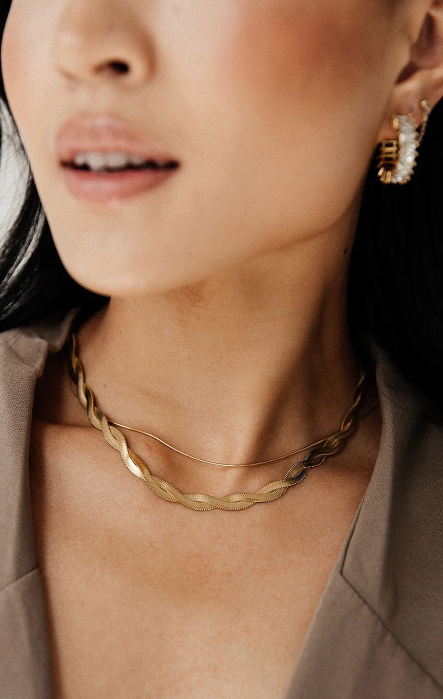 Golden Twist Necklace