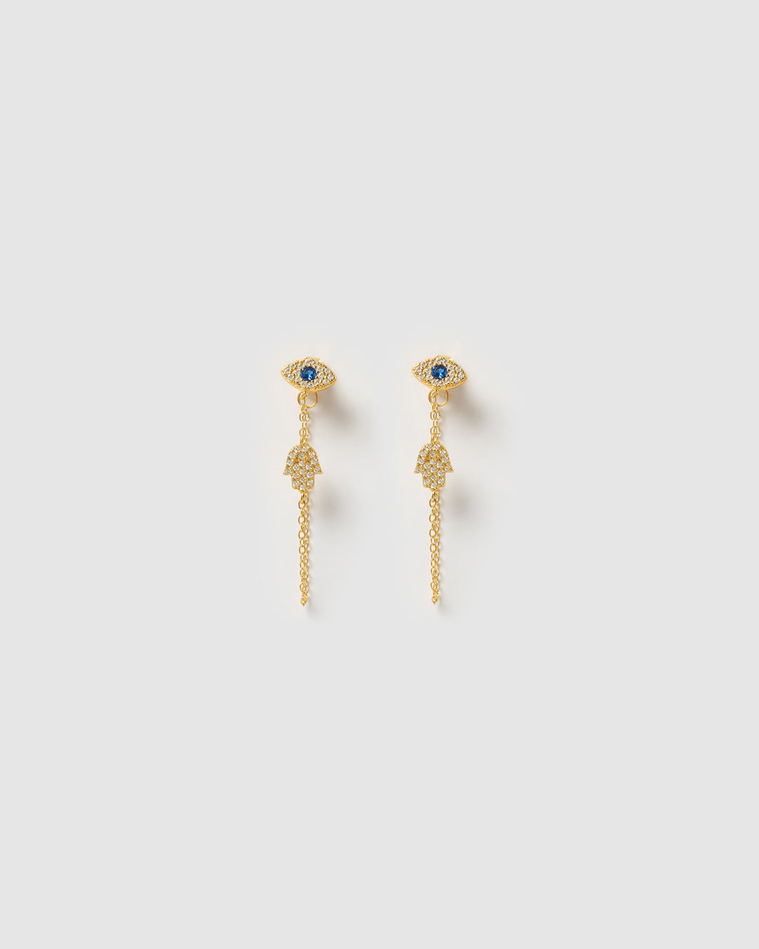 Sun Dangling Eye Earring