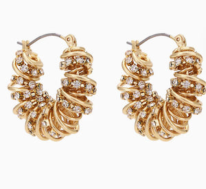 Halo Hoop Earrings