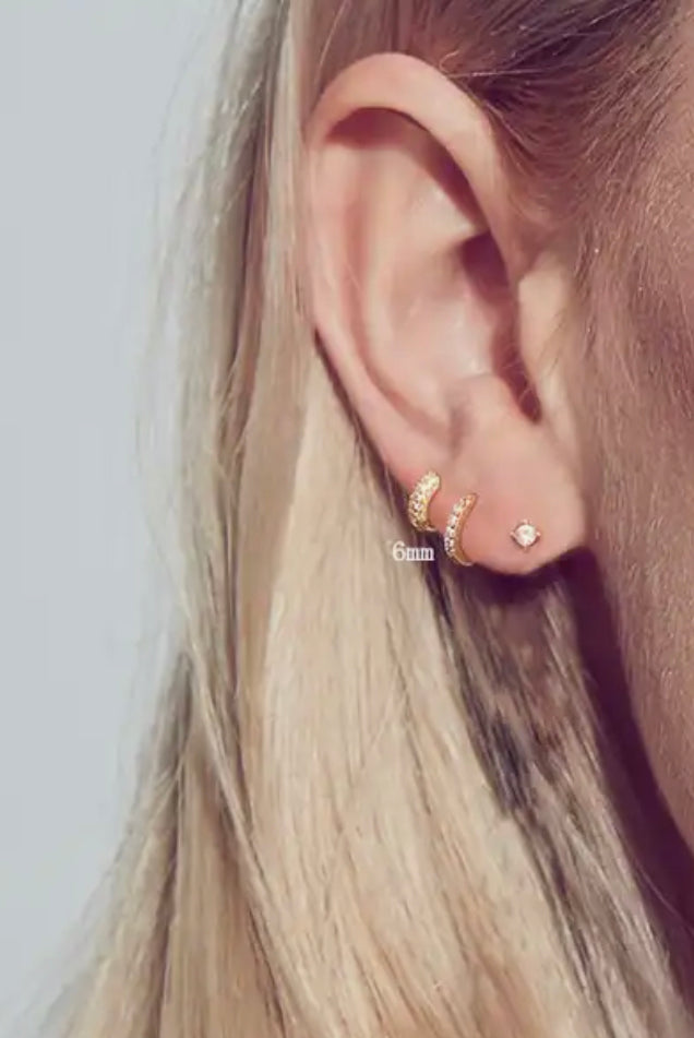 Sun earrings