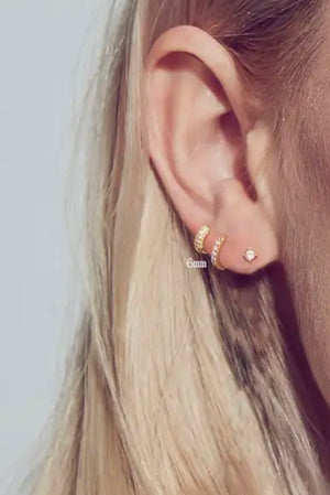 Sun earrings