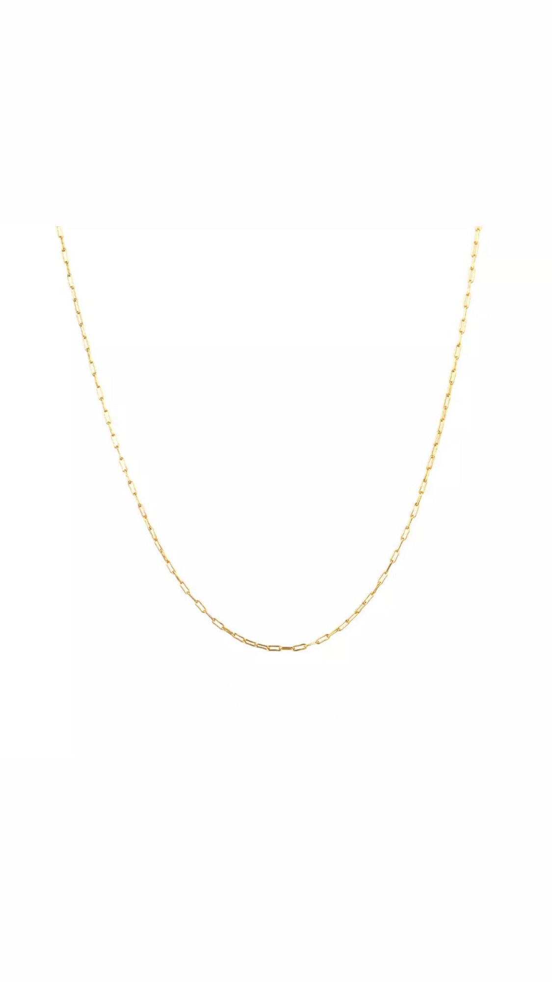 Link Chain Necklace Sterling Silver