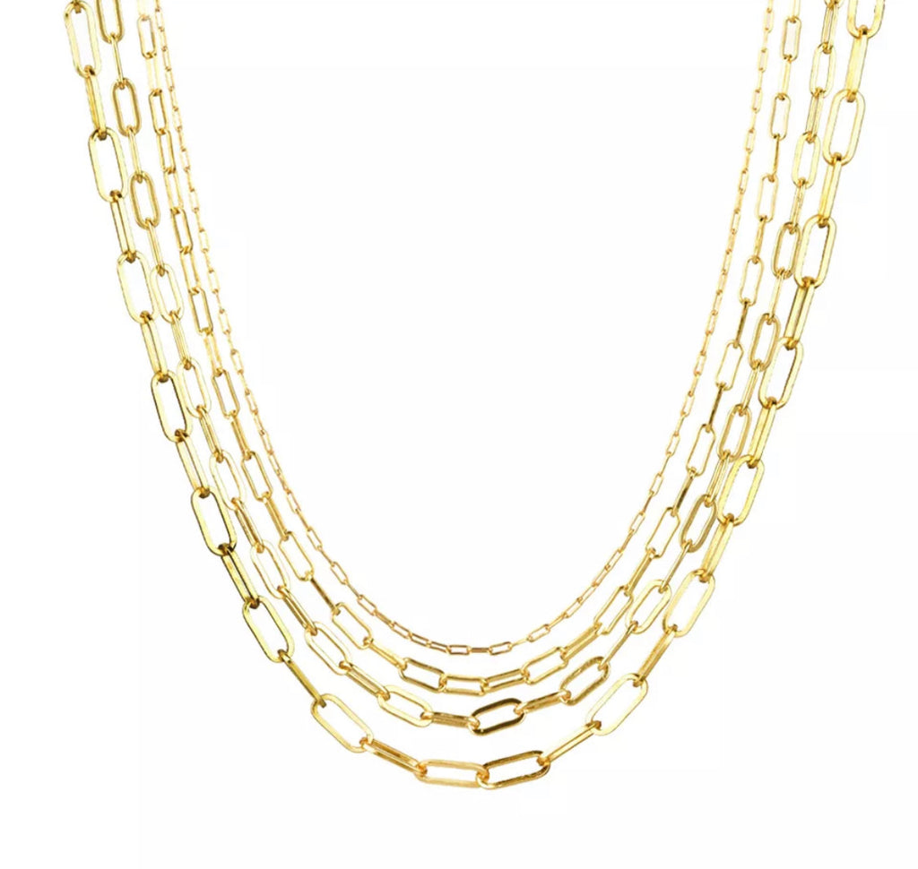Link Chain Necklace Sterling Silver