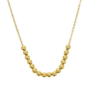 Sterling Silver Beaded Necklace