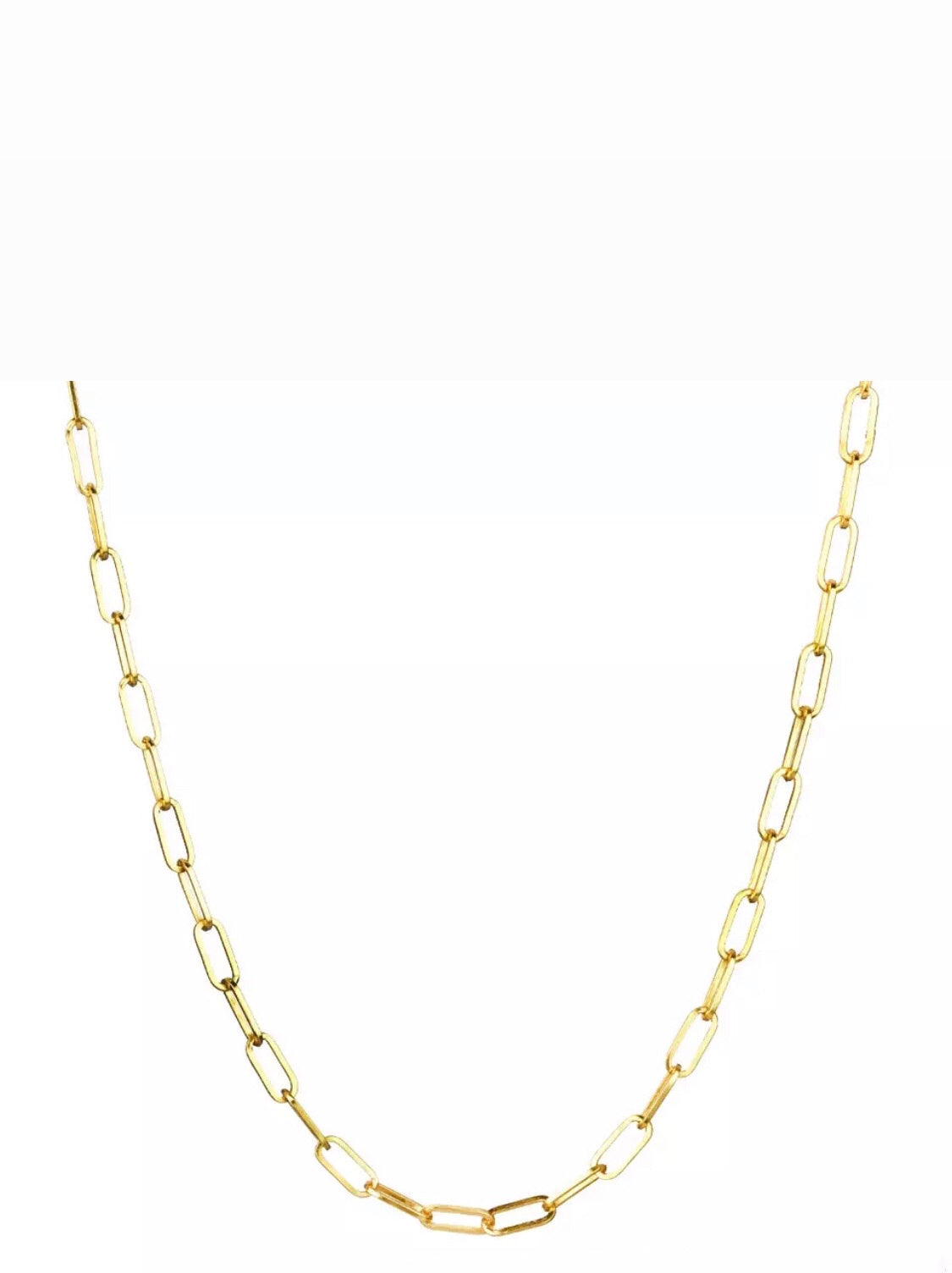 Link Chain Necklace Sterling Silver