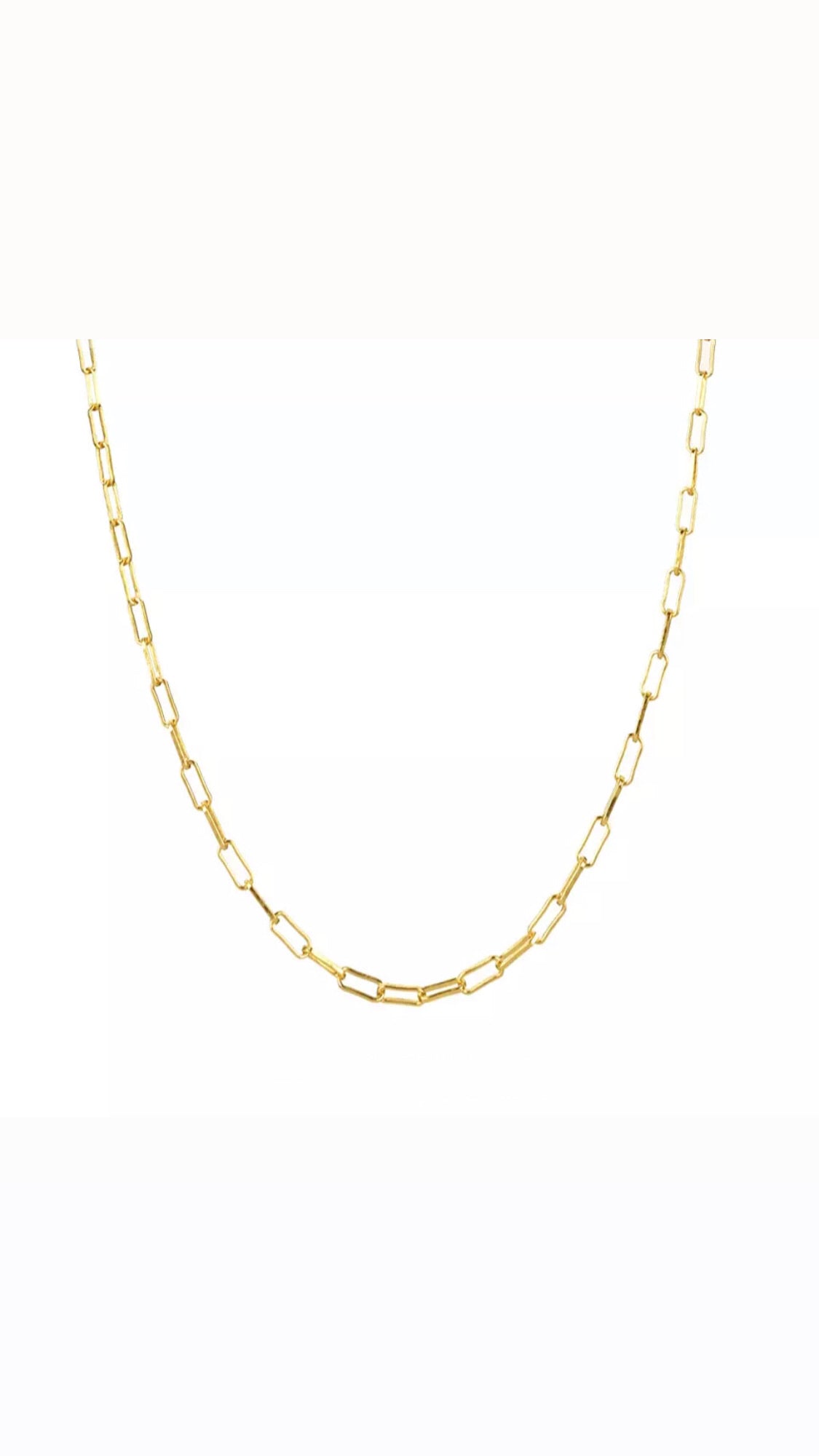 Link Chain Necklace Sterling Silver