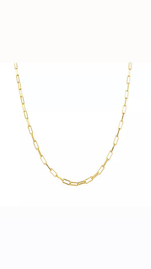 Link Chain Necklace Sterling Silver