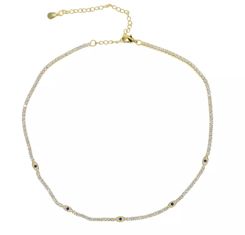 Sterling Silver Lock Necklace – Eye Accessorize