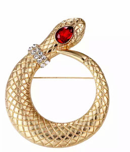 Snake brooch