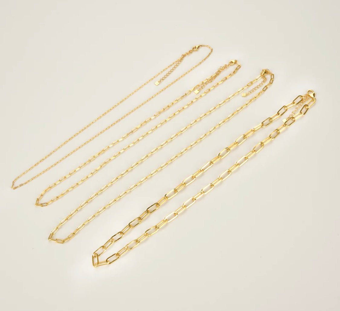 Link Chain Necklace Sterling Silver