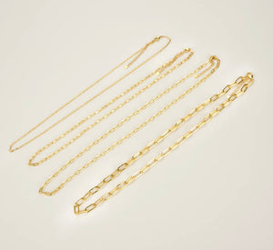 Link Chain Necklace Sterling Silver