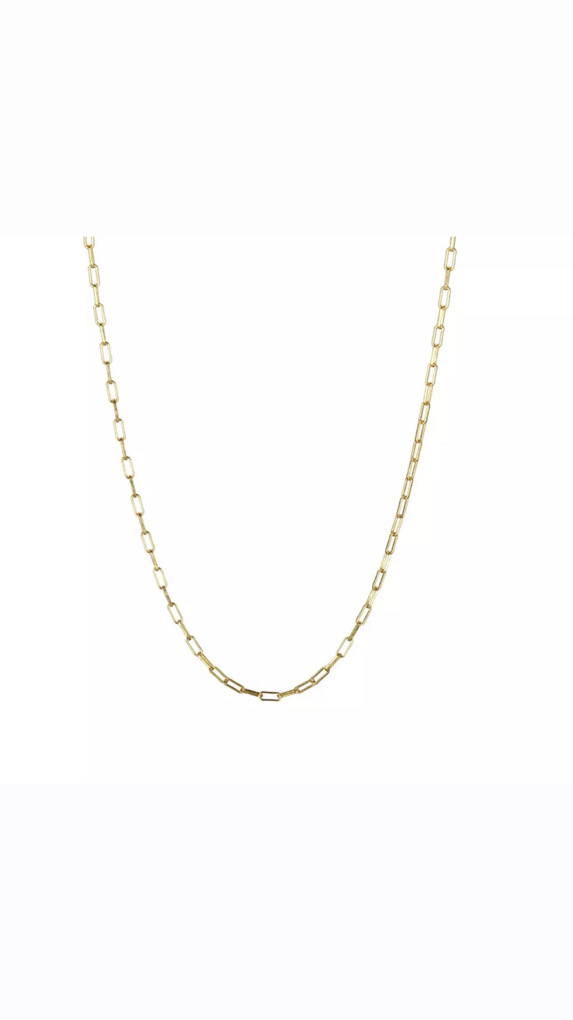 Link Chain Necklace Sterling Silver
